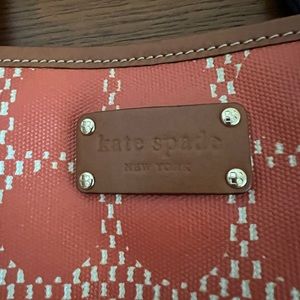 Kate Spade waxed cotton tote